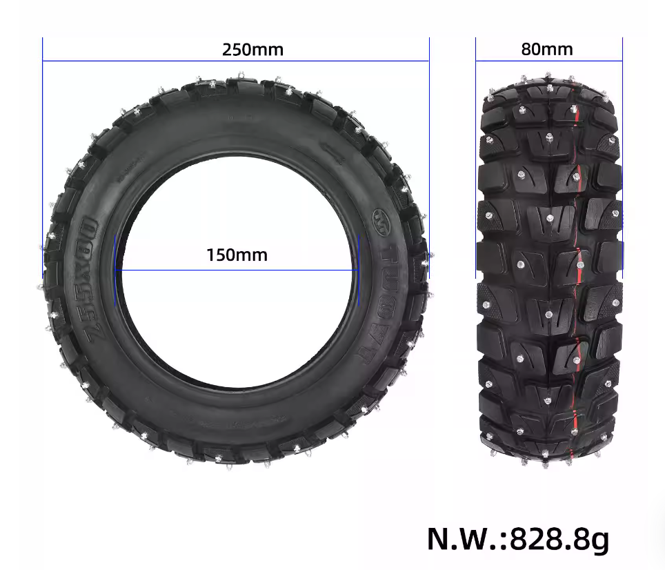 STLF T255*80 Snow Tire with An - đánh giá và giá Scooter Tire