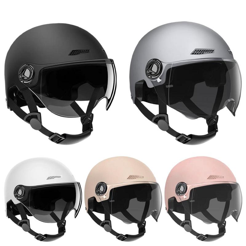 Motorcycle Helmet Jet Style Bi - đánh giá và giá Scooter Helmet Set