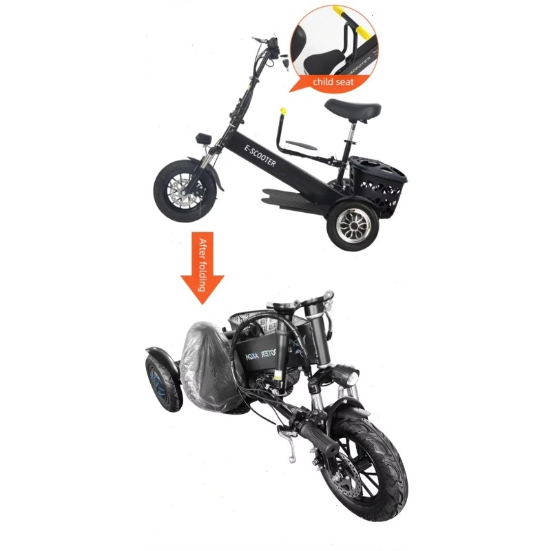 【2026】3 Wheel 2 Seats Folding  - đánh giá và giá Electric Scooter Adults