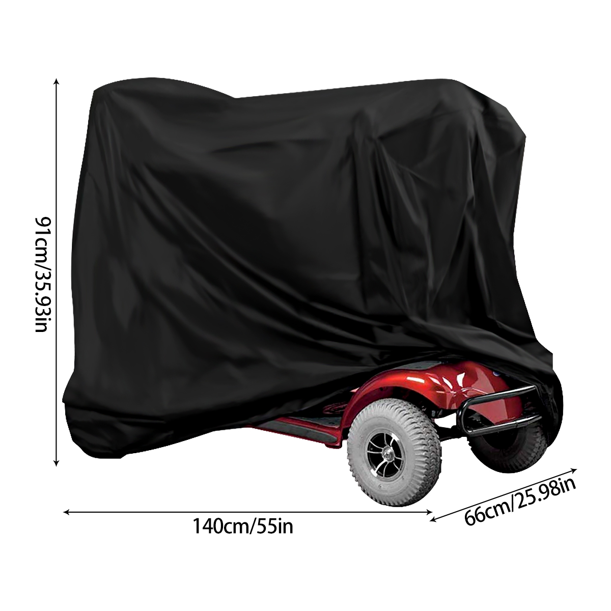 Waterproof Mobility Scooter Co - đánh giá và giá Electric Scooter Rain Cover