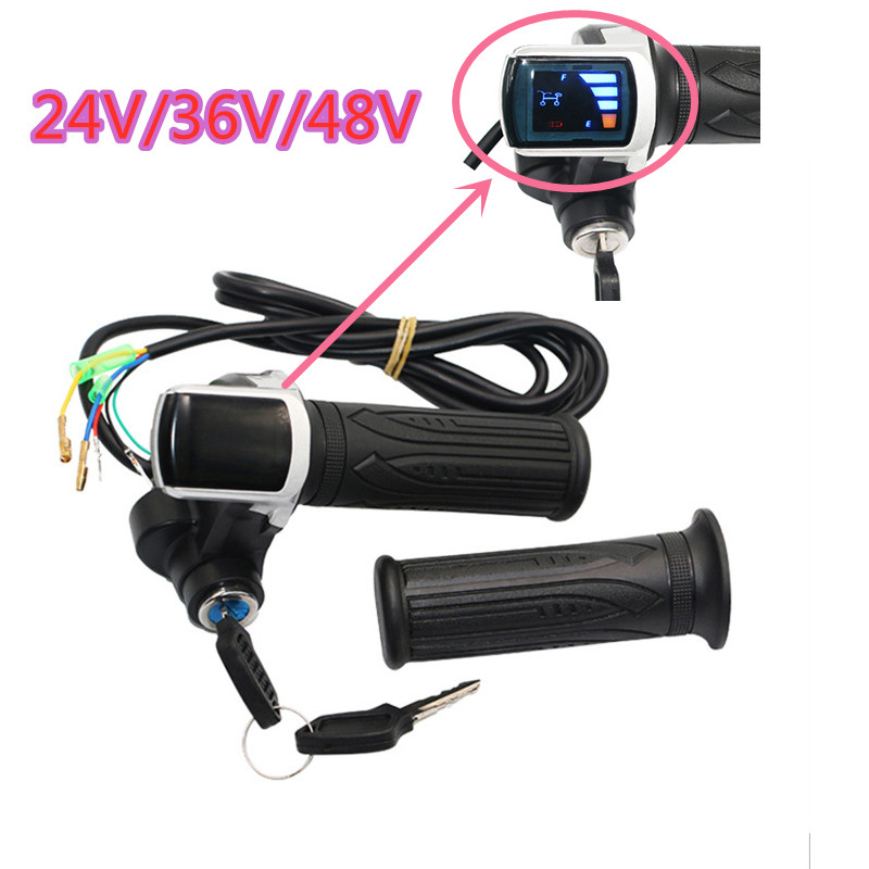 Vặn Van Tiết Lưu Hiển Thị Pin  - đánh giá và giá Electric Scooter 500W