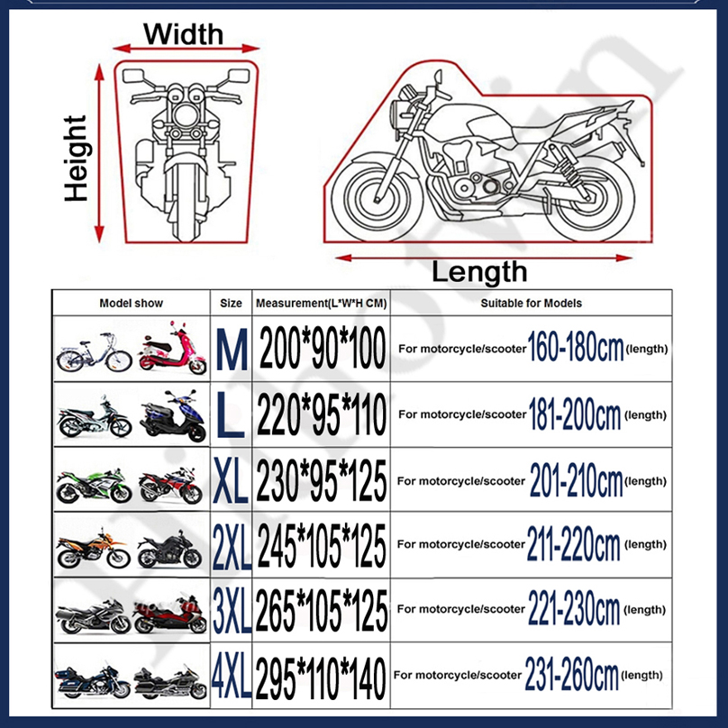 New Motorcycle Cover Waterproo - đánh giá và giá Electric Scooter Rain Cover